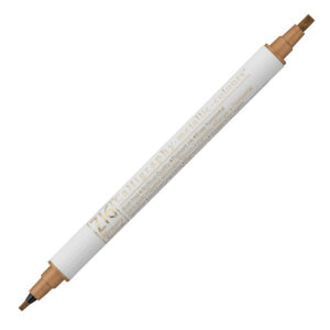 ZIG Kuretake Calligraphy Metallic Colours MS-8400 – Twin Tip Calligraphy Pens (Open Stock) - Retail Maharaj