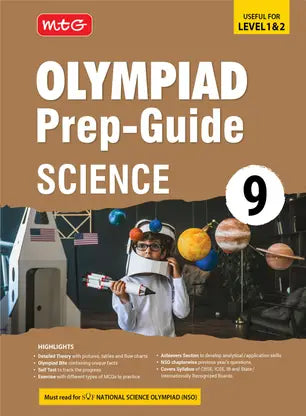MTG Olympiad Prep-Guide Class 9 Science (NSO) - Retail Maharaj