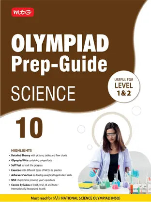 MTG Olympiad Prep-Guide Science Class 10 - Retail Maharaj