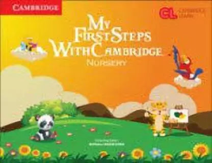 My First Steps with Cambridge Nursery Kit - Early Age Brain development Complete Learning Books for Kids Age 2+ Years - Retail Maharaj