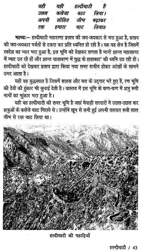 हल्दीघाटी - Haldighati (A Hindi Commentary on Epic Poetry of Life of Maharana Pratap) - Retail Maharaj