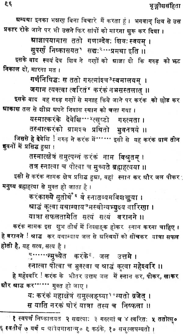भृङ्गीशसंहिता: The Bhrngisa Samhita (An Old and Rare Book) - Retail Maharaj