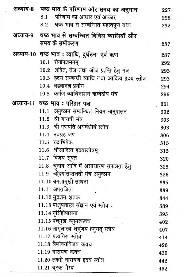 जातक सारावली- Jatak Saravali (Shashtham Bhava) - Retail Maharaj