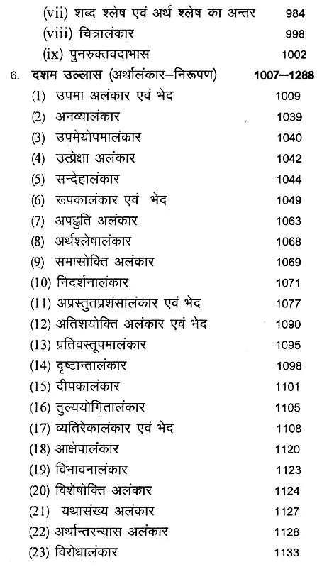 काव्यप्रकाशः - Kavya Prakasha (Set of 2 Volumes) - Retail Maharaj