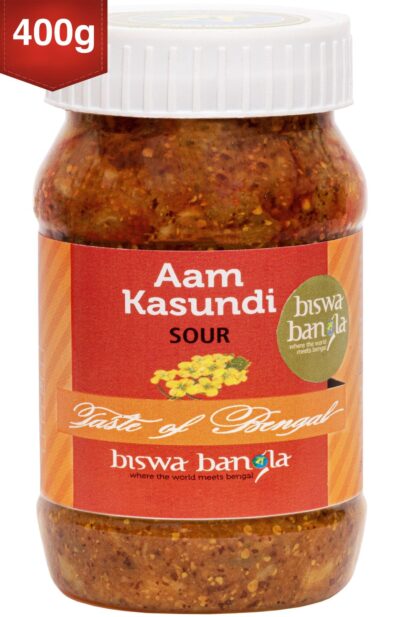 400g Aam Kasundi (Mango-Mustard Sauce / Pickle) – Sour – set of two packs - Retail Maharaj