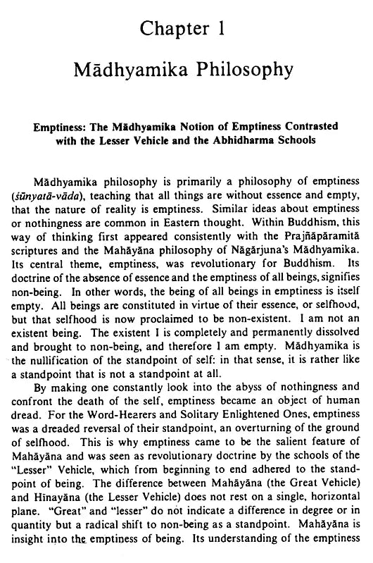 Foundational Standpoint of Madhyamika Philosophy, The (SUNY series in Buddhist Studies) - Retail Maharaj