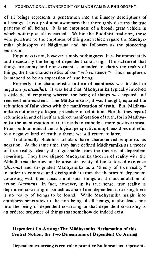 Foundational Standpoint of Madhyamika Philosophy, The (SUNY series in Buddhist Studies) - Retail Maharaj