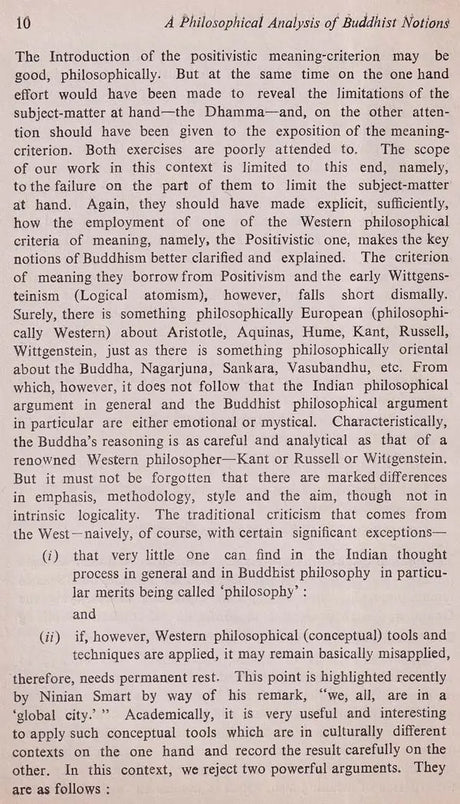 A Philosophical Analysis of Buddhist Notions: The Buddha and Wittgenstein (An Old and Rare Book) - Retail Maharaj
