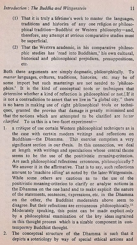 A Philosophical Analysis of Buddhist Notions: The Buddha and Wittgenstein (An Old and Rare Book) - Retail Maharaj