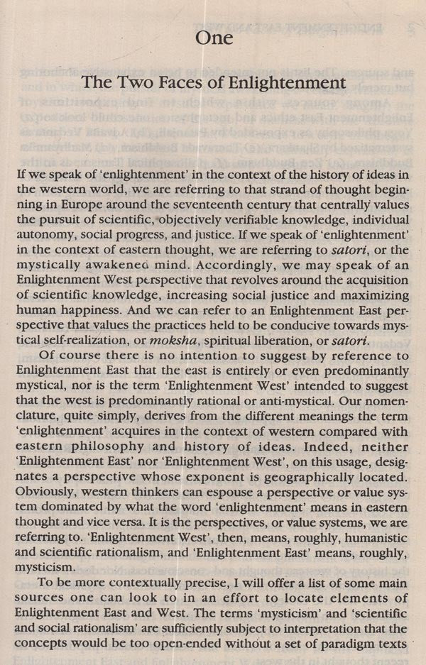 Enlightenment East and West - Retail Maharaj