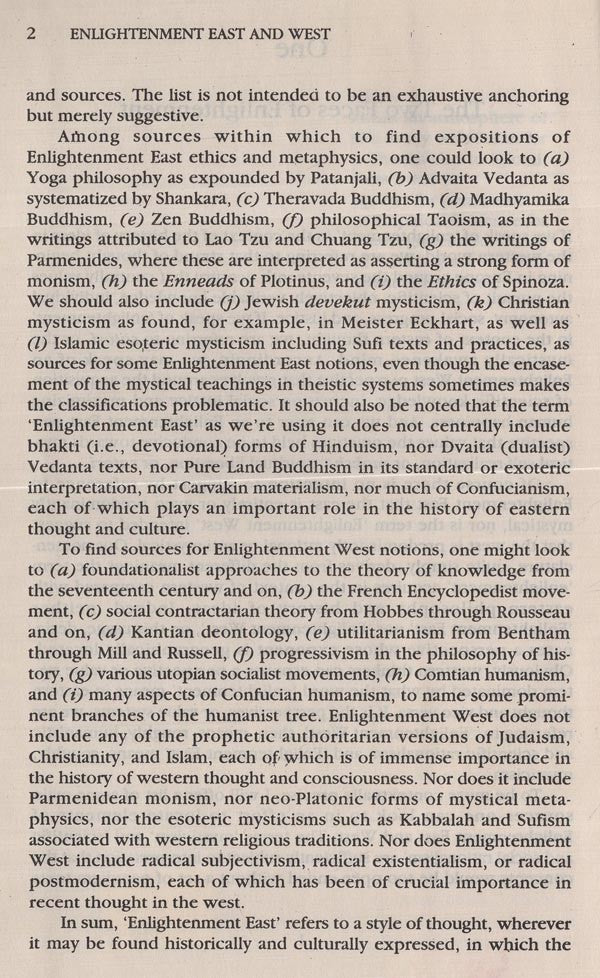 Enlightenment East and West - Retail Maharaj