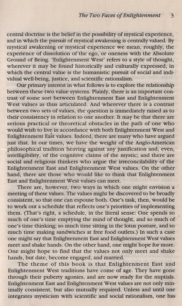 Enlightenment East and West - Retail Maharaj