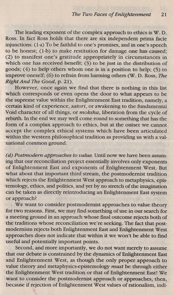 Enlightenment East and West - Retail Maharaj