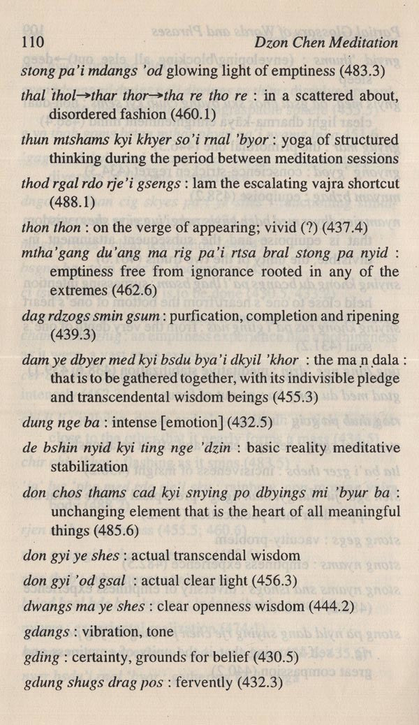 Dzog-chen meditation: Rdor sems thugs kyi sgrub pai khrid yig rab gsal snang ba (Bibliotheca Indo-Buddhica series) - Retail Maharaj