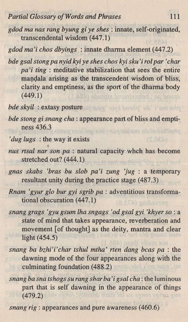 Dzog-chen meditation: Rdor sems thugs kyi sgrub pai khrid yig rab gsal snang ba (Bibliotheca Indo-Buddhica series) - Retail Maharaj