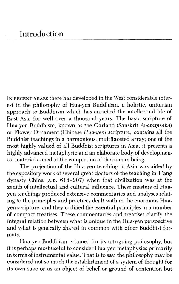 Entry into the Inconceivable–An Introduction to HuaYen Buddhism - Retail Maharaj