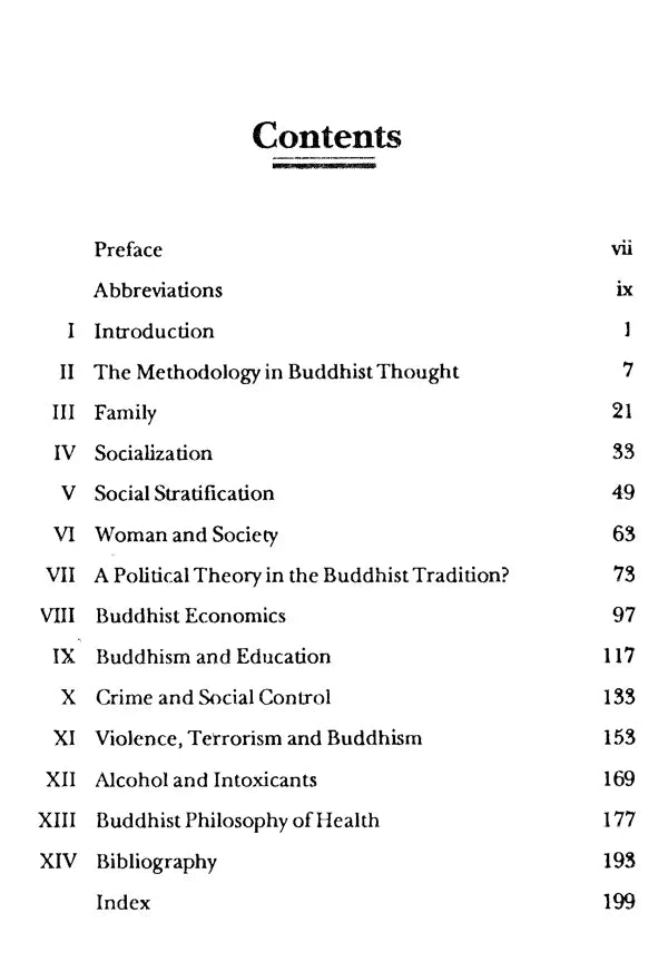 Buddhist Sociology (Bibliotheca Indo-Buddhica Series No 117) - Retail Maharaj