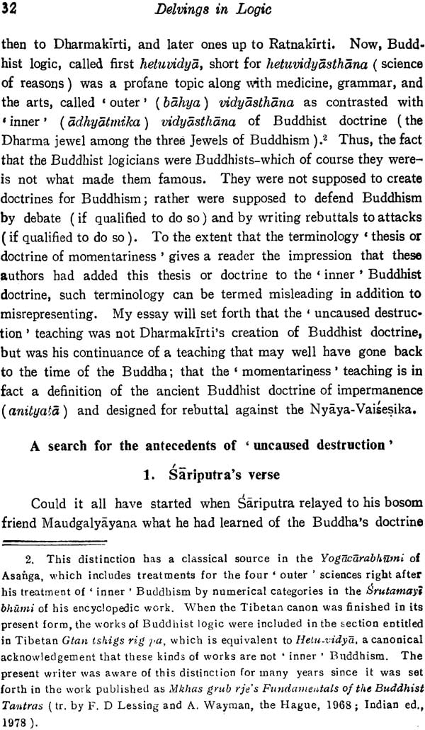 Delvings in Logic by Alex Wayman (A Rare Book) - Retail Maharaj