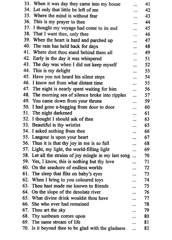 Gitanjali (Vishva Bharti Edition) - Retail Maharaj