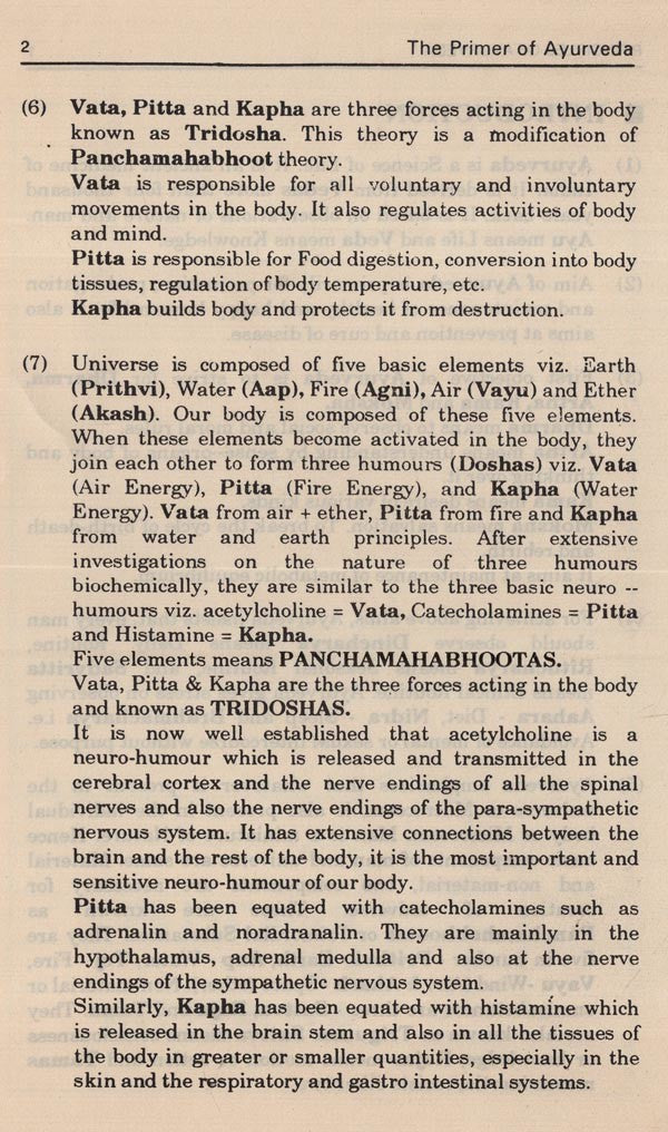 The Primer of AyurvedaPrinciples of Ayurveda, Healthy Life, Ayurvedic Pharmacy, Herbs and Minerals, Diagosis and Treatment of Common Diseases - Retail Maharaj