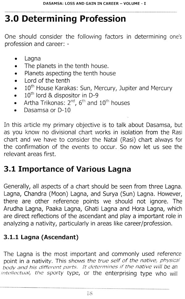 DASAMSA: LOSS AND GAIN IN CAREER – VOLUME - I - Retail Maharaj