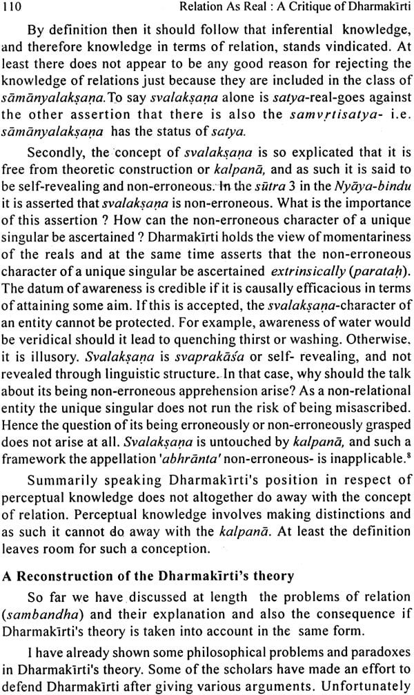 Relation as real: A critique of Dharmakirti (Bibliotheca Indo-Buddhica series) - Retail Maharaj