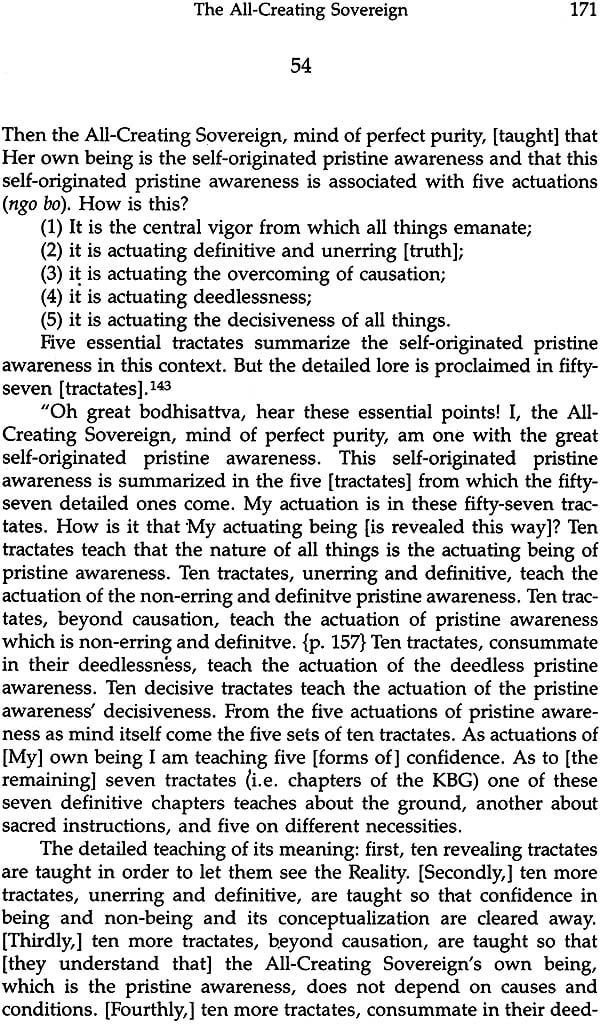The Sovereign All Creating Mind–The Motherly Buddha, A Translation of the Kun byed rgyal po’i mdo - Retail Maharaj