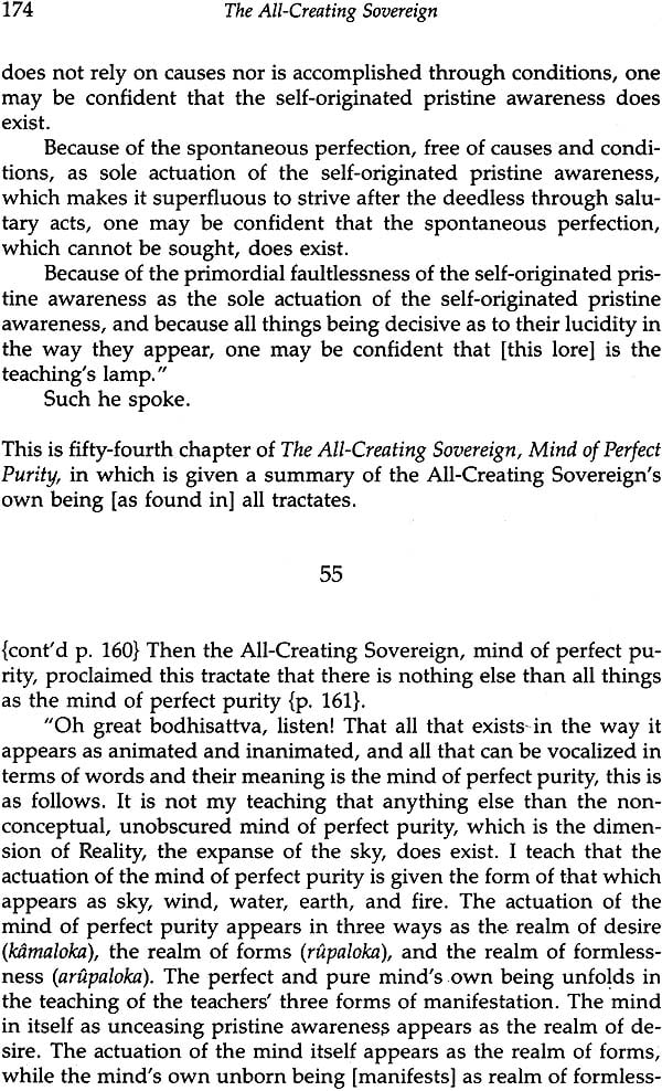 The Sovereign All Creating Mind–The Motherly Buddha, A Translation of the Kun byed rgyal po’i mdo - Retail Maharaj