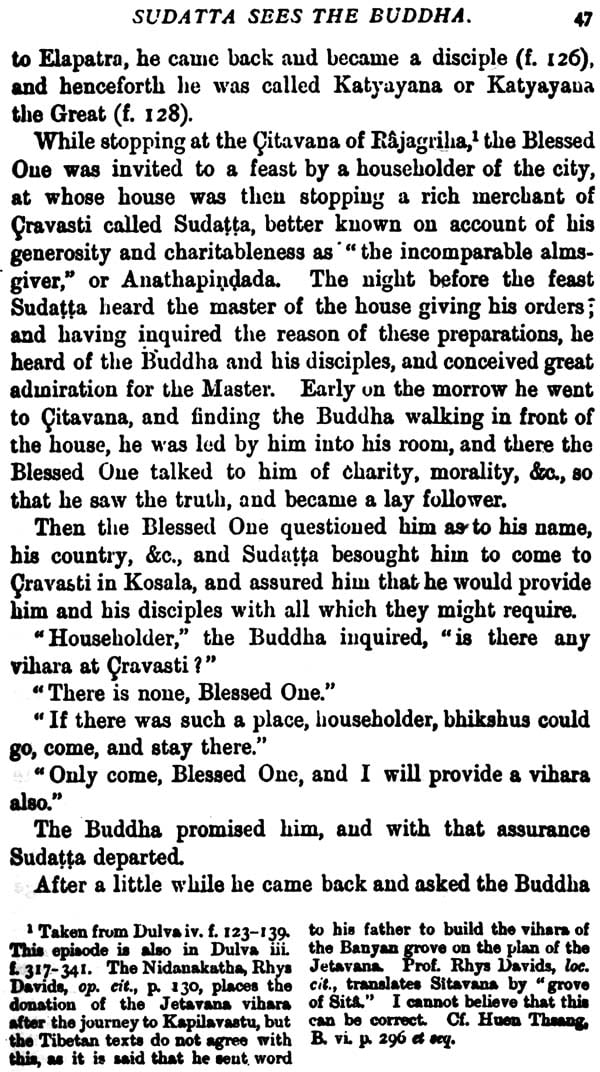 Life of the Buddha and the Early History of His Order - Retail Maharaj