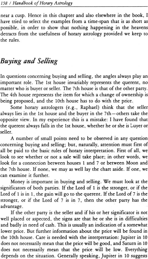 Handbook of Horary Astrology - Retail Maharaj