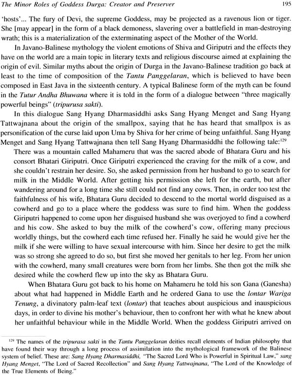 The Journey of The Goddess Durga (India, Java and Bali) - Retail Maharaj