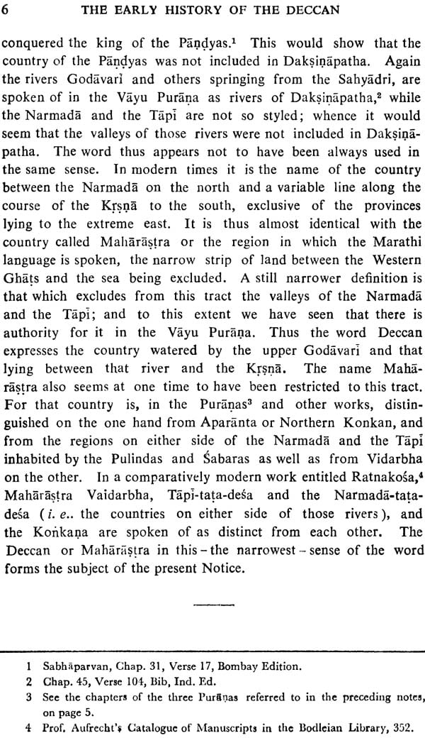 Early History of the Deccan and Miscellaneous Historical Essays (An Old and Rare Book) - Retail Maharaj