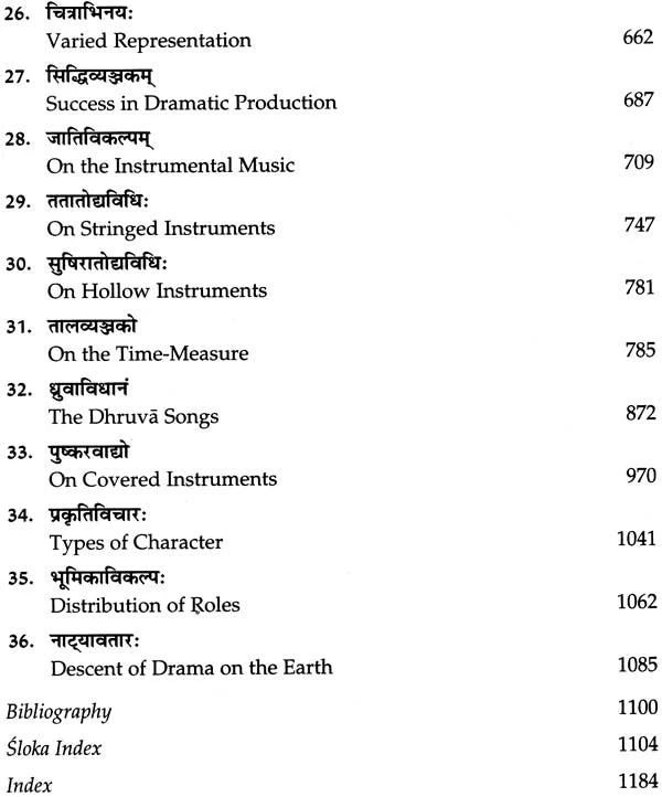 Natyasastra: Sanskrit Text With Transliteration and English Translation (Set of 2 Volumes) - Retail Maharaj