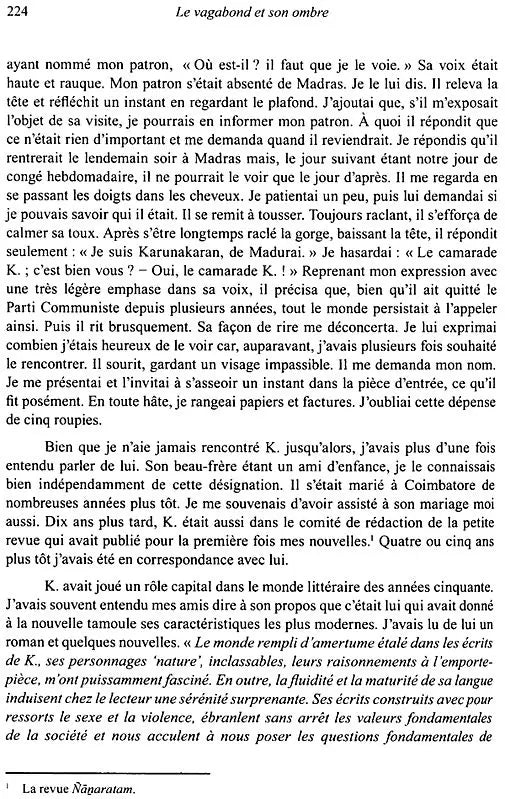 Le Vagabond Et Son Ombre - Retail Maharaj