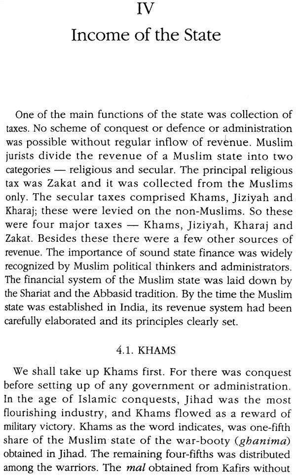 Theory and Practice of Muslim State in India - Retail Maharaj