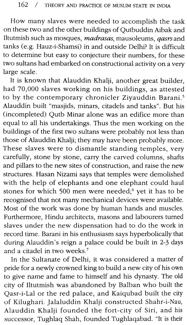 Theory and Practice of Muslim State in India - Retail Maharaj