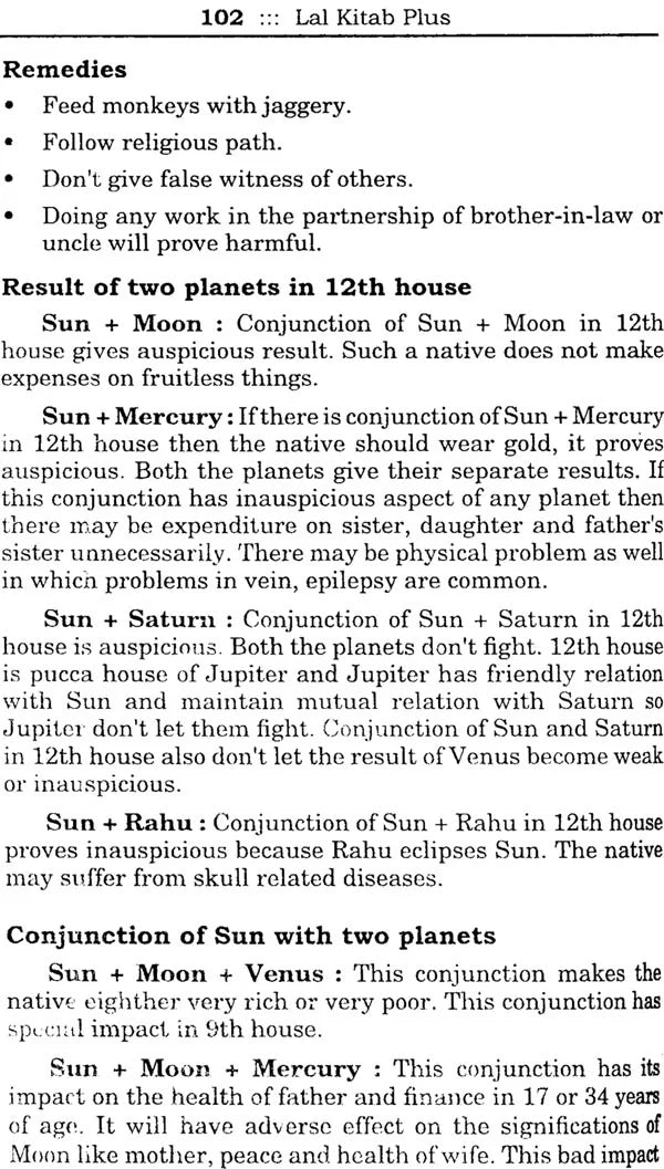 Lal Kitab Plus - With Varshphal, Palmistry Vastu and Remedies (Set of Two Volumes) - Retail Maharaj