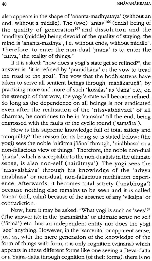 Bhavanakrama of Kamalasila - Retail Maharaj