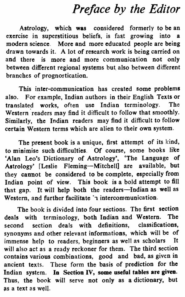 Dictionary of Astrology (A Unique and Distinguished Attempt to Know Terminology of Astrology) - Retail Maharaj