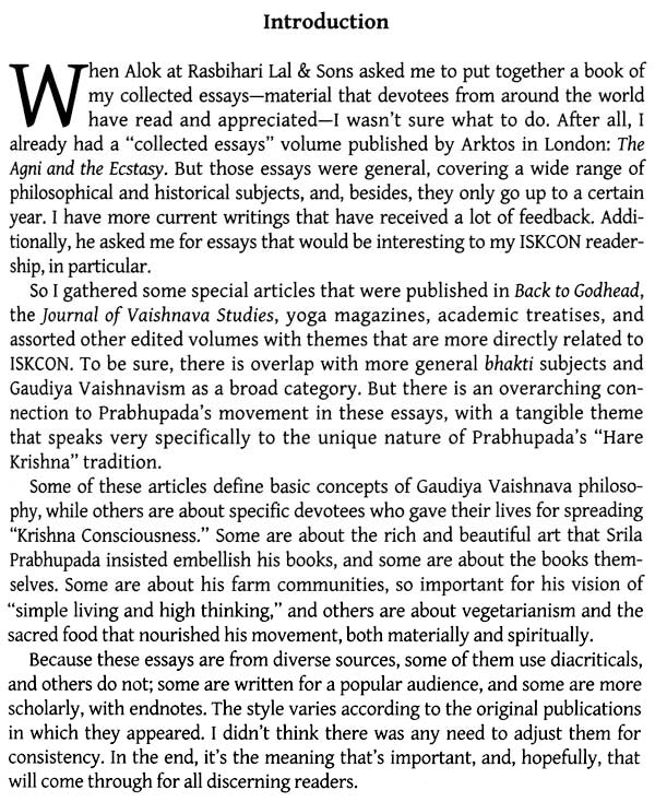 Bhakti Yoga and The Hare Krishna Movement (A Collection of Essays) - Retail Maharaj
