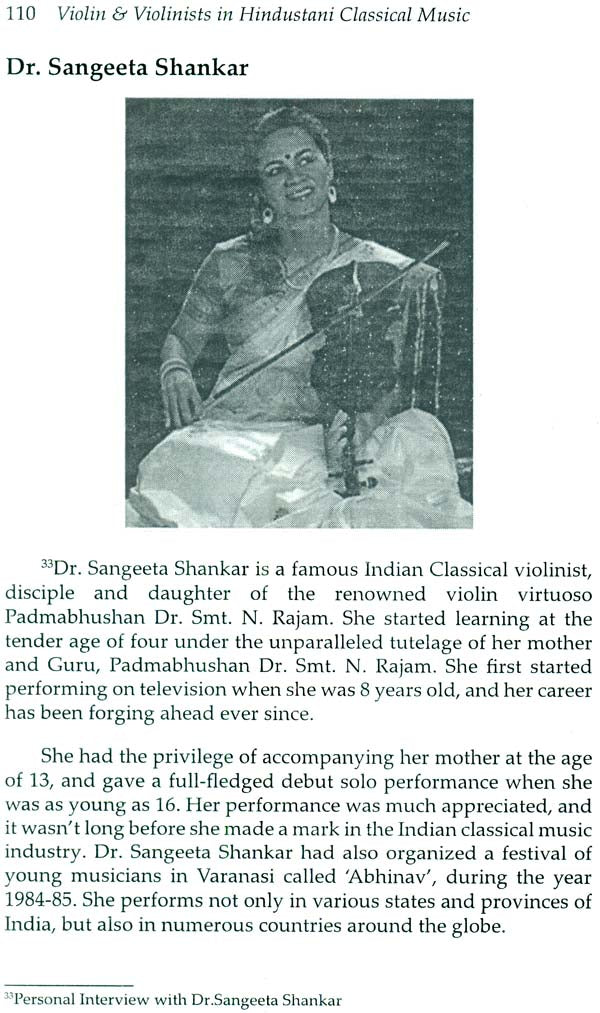 Violin & Violinists in Hindustani Classical Music - Retail Maharaj