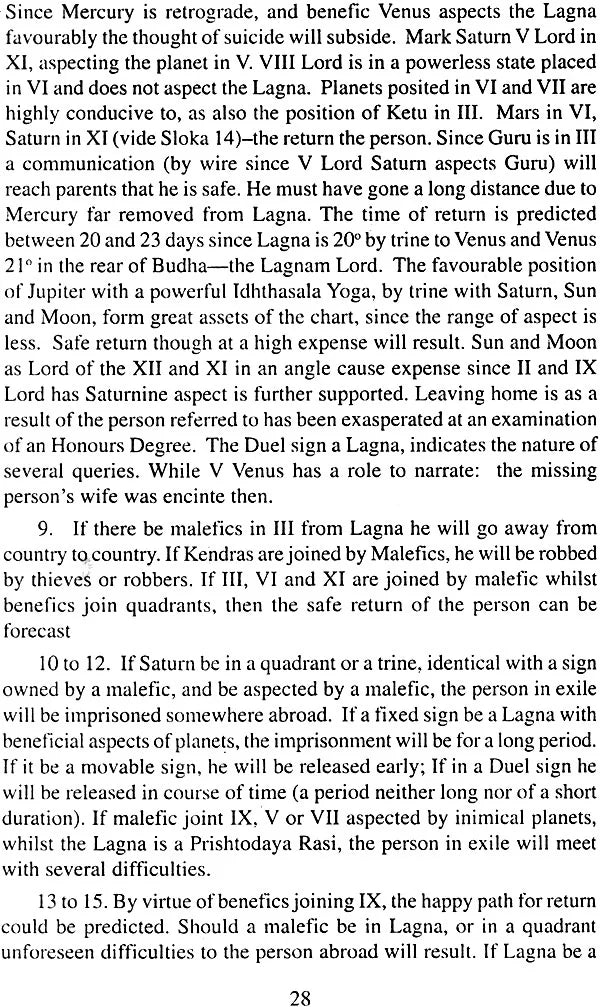 Hindu Horary Astrology - Retail Maharaj