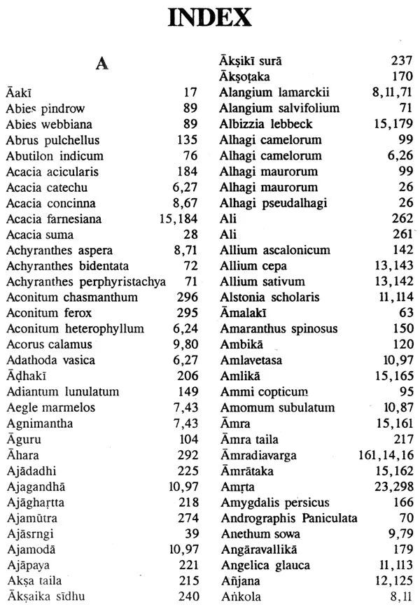 Dhanvantari-Nighantu (Sanskrit Text with English Translation) - Retail Maharaj