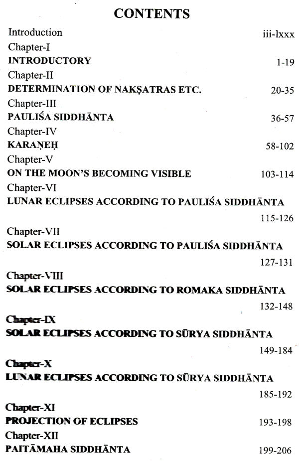Pancasiddhantika - A Treatise on India Astronomy (An Introduction, Original Text, Sanskrit Commentary Pancasiddhantaprakasika & English Translation) - Retail Maharaj