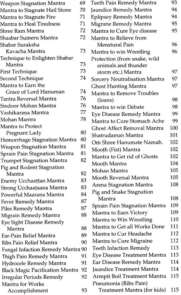 Encyclopaedia of Sabara Mantra -The Collection of Rare Sabara Mantra of Various Deities to Accomplish Variegated Spiritual and Worldly Desires along with Tantrika Herbal Glossary (Set of 2 Volumes) - Retail Maharaj