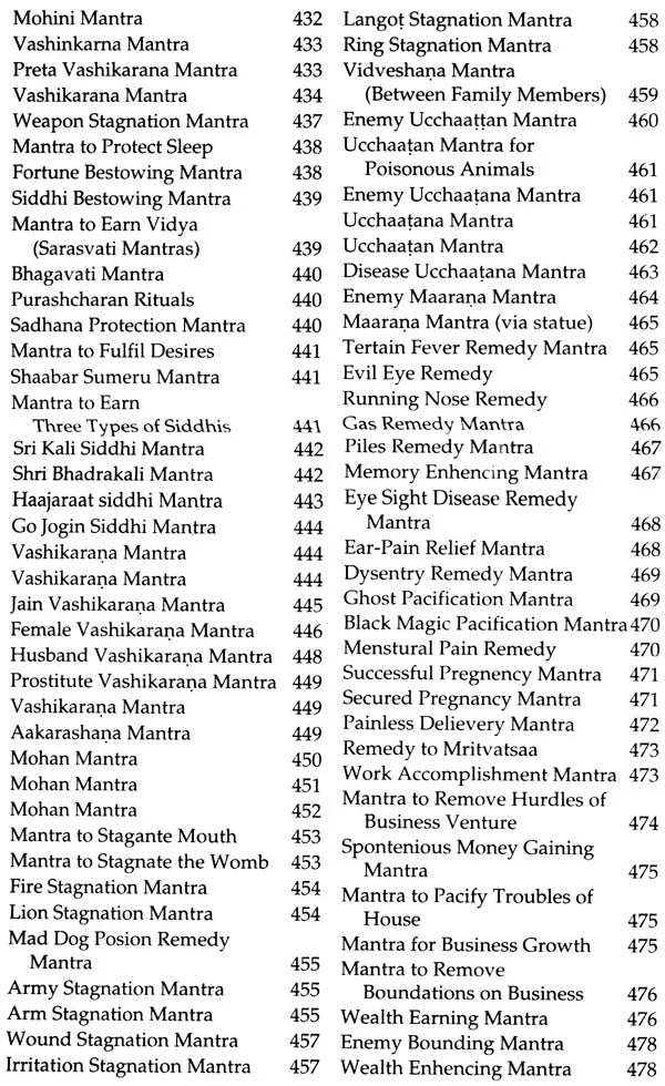 Encyclopaedia of Sabara Mantra -The Collection of Rare Sabara Mantra of Various Deities to Accomplish Variegated Spiritual and Worldly Desires along with Tantrika Herbal Glossary (Set of 2 Volumes) - Retail Maharaj