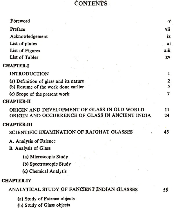 Ancient Indian Glass - Archaeology and Technology (An Old and Rare Book) - Retail Maharaj