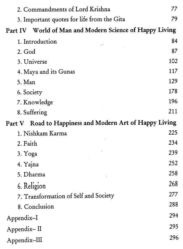 Science and Art of Happy Living (Traditional and Modern) - Retail Maharaj