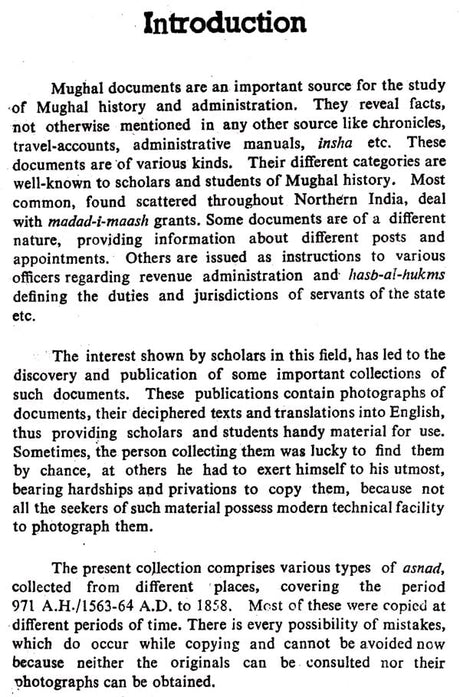 Administrative Documents of Mughal India - Retail Maharaj