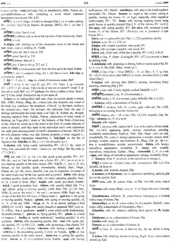 A Sanskrit English Dictionary (Set of 2 Volumes) - Retail Maharaj